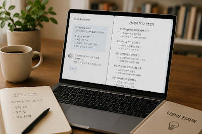 1인 지식 창업의 시작: AI 도움을 받아 나만의 전자책 주제 선정 및 목차 짜기