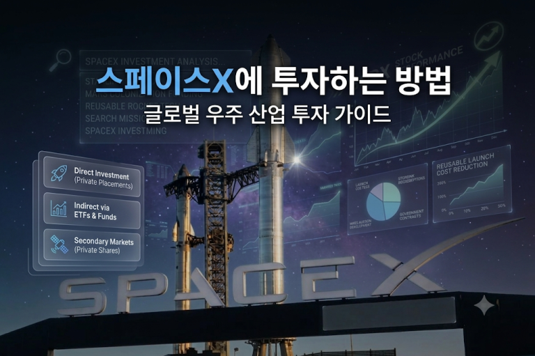 스페이스X에 투자하는 방법: 주식, ETF, 벤처펀드 차이