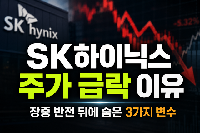 SK하이닉스 주가 급락 이유, 장중 반전 뒤에 숨은 3가지 변수